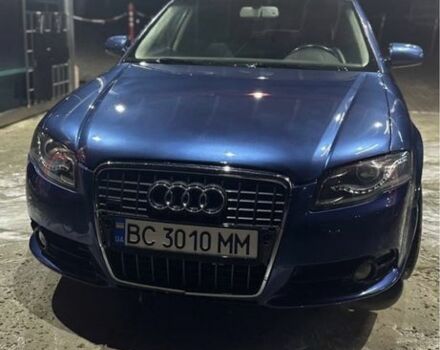Синий Ауди А4, объемом двигателя 2 л и пробегом 209 тыс. км за 6700 $, фото 1 на Automoto.ua