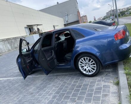 Синий Ауди А4, объемом двигателя 2 л и пробегом 209 тыс. км за 6700 $, фото 4 на Automoto.ua