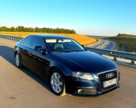 Синий Ауди А4, объемом двигателя 2 л и пробегом 228 тыс. км за 10000 $, фото 2 на Automoto.ua