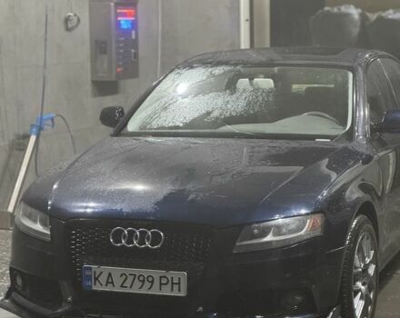 Синий Ауди А4, объемом двигателя 2 л и пробегом 190 тыс. км за 9200 $, фото 2 на Automoto.ua