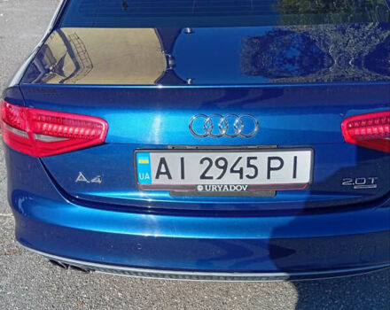 Ауди А4 2013 в Киеве на Automoto.ua Синий Ауди А4, объемом двигателя 2 л и пробегом 185 тыс. км за 14000 $, фото 1 на Automoto.ua