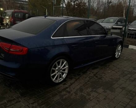 Синий Ауди А4, объемом двигателя 2 л и пробегом 170 тыс. км за 14000 $, фото 2 на Automoto.ua