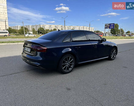 Ауди А4 2014 в Харькове на Automoto.ua Синий Ауди А4, объемом двигателя 1.98 л и пробегом 158 тыс. км за 15400 $, фото 3 на Automoto.ua