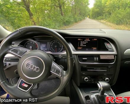 Синий Ауди А4, объемом двигателя 2 л и пробегом 79 тыс. км за 13500 $, фото 2 на Automoto.ua