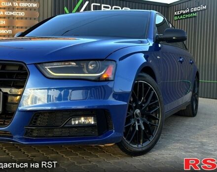 Синий Ауди А4, объемом двигателя 2 л и пробегом 165 тыс. км за 13700 $, фото 2 на Automoto.ua
