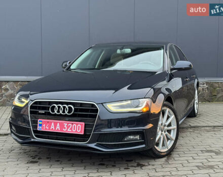 Синий Ауди А4, объемом двигателя 2 л и пробегом 183 тыс. км за 12800 $, фото 2 на Automoto.ua