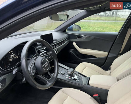 Синий Ауди А4, объемом двигателя 2 л и пробегом 220 тыс. км за 13900 $, фото 16 на Automoto.ua