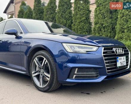 Синий Ауди А4, объемом двигателя 2 л и пробегом 251 тыс. км за 16700 $, фото 4 на Automoto.ua