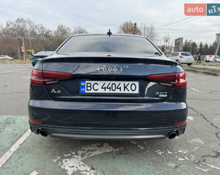 Синий Ауди А4, объемом двигателя 1.98 л и пробегом 141 тыс. км за 16700 $, фото 3 на Automoto.ua