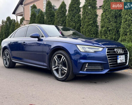 Синий Ауди А4, объемом двигателя 2 л и пробегом 251 тыс. км за 16700 $, фото 2 на Automoto.ua