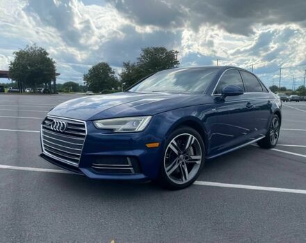 Синий Ауди А4, объемом двигателя 2 л и пробегом 54 тыс. км за 6000 $, фото 1 на Automoto.ua
