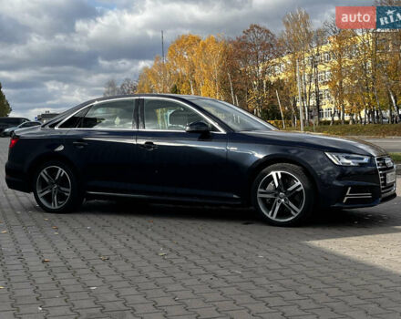 Синий Ауди А4, объемом двигателя 1.98 л и пробегом 90 тыс. км за 23000 $, фото 3 на Automoto.ua
