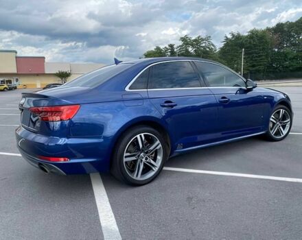 Синий Ауди А4, объемом двигателя 2 л и пробегом 54 тыс. км за 6000 $, фото 3 на Automoto.ua