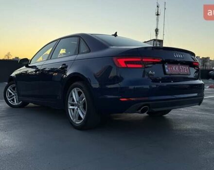 Ауди А4 2017 в Киеве на Automoto.ua Синий Ауди А4, объемом двигателя 1.98 л и пробегом 121 тыс. км за 20900 $, фото 2 на Automoto.ua