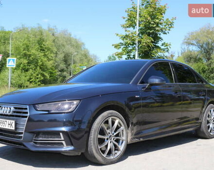 Синий Ауди А4, объемом двигателя 1.98 л и пробегом 69 тыс. км за 21800 $, фото 1 на Automoto.ua