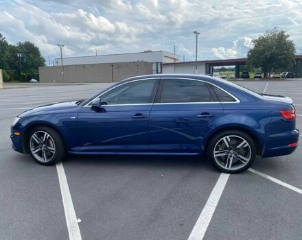 Синий Ауди А4, объемом двигателя 2 л и пробегом 54 тыс. км за 6000 $, фото 2 на Automoto.ua