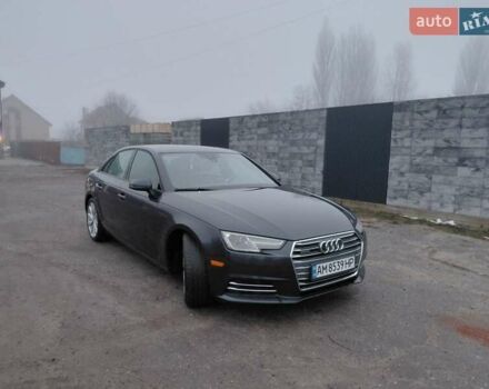 Синий Ауди А4, объемом двигателя 1.98 л и пробегом 195 тыс. км за 14500 $, фото 3 на Automoto.ua