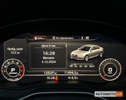 Ауді А4 2018 у Львові на Automoto.ua Синій Ауді А4, об'ємом двигуна 2 л та пробігом 130 тис. км за 23800 $, фото 25 на Automoto.ua