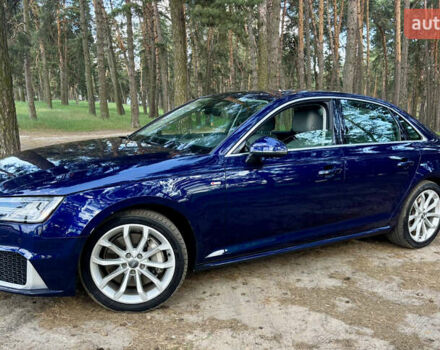 Синий Ауди А4, объемом двигателя 1.98 л и пробегом 170 тыс. км за 21999 $, фото 2 на Automoto.ua