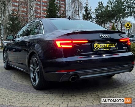 Ауді А4 2018 у Львові на Automoto.ua Синій Ауді А4, об'ємом двигуна 2 л та пробігом 130 тис. км за 23800 $, фото 4 на Automoto.ua