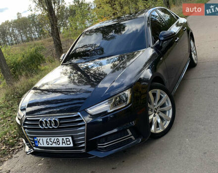 Ауди А4 2018 в Ирпене на Automoto.ua Синий Ауди А4, объемом двигателя 2 л и пробегом 111 тыс. км за 20999 $, фото 2 на Automoto.ua