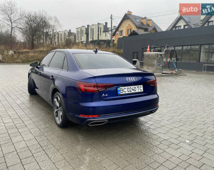 Синий Ауди А4, объемом двигателя 1.98 л и пробегом 40 тыс. км за 20500 $, фото 2 на Automoto.ua