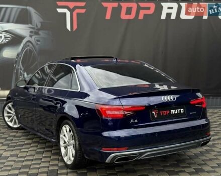 Ауді А4 2019 у Львові на Automoto.ua Синій Ауді А4, об'ємом двигуна 1.98 л та пробігом 193 тис. км за 16800 $, фото 18 на Automoto.ua