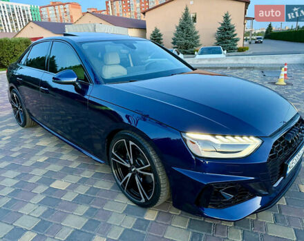 Ауди А4 2019 в Днепре (Днепропетровске) на Automoto.ua Синий Ауди А4, объемом двигателя 1.98 л и пробегом 111 тыс. км за 25900 $, фото 2 на Automoto.ua