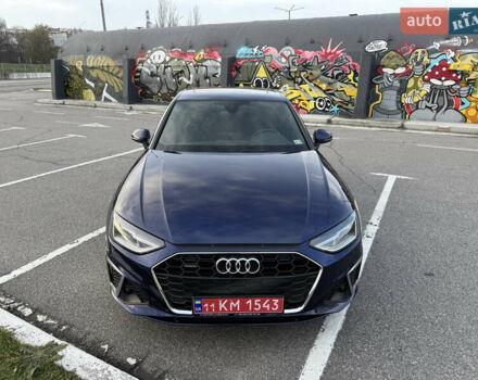 Синій Ауді А4, об'ємом двигуна 2 л та пробігом 82 тис. км за 25000 $, фото 3 на Automoto.ua