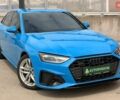 Синий Ауди А4, объемом двигателя 2 л и пробегом 169 тыс. км за 22500 $, фото 1 на Automoto.ua