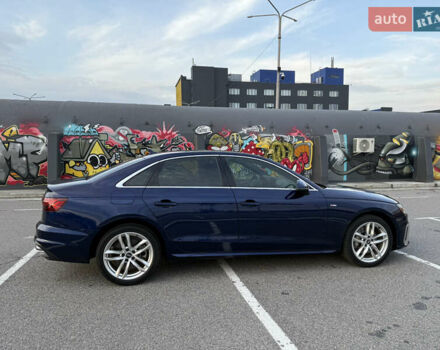 Синій Ауді А4, об'ємом двигуна 2 л та пробігом 82 тис. км за 25000 $, фото 5 на Automoto.ua