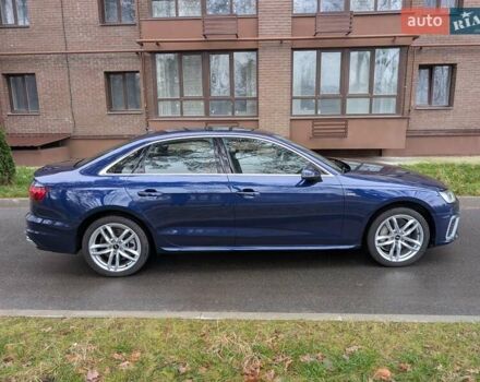 Синий Ауди А4, объемом двигателя 1.98 л и пробегом 83 тыс. км за 30000 $, фото 5 на Automoto.ua