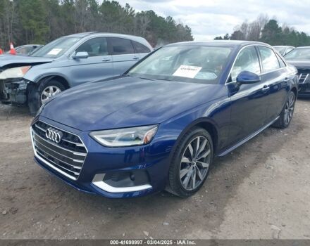 Синий Ауди А4, объемом двигателя 2 л и пробегом 104 тыс. км за 19300 $, фото 2 на Automoto.ua