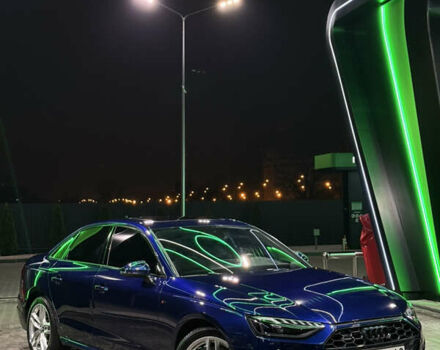 Синий Ауди А4, объемом двигателя 1.98 л и пробегом 103 тыс. км за 26900 $, фото 1 на Automoto.ua