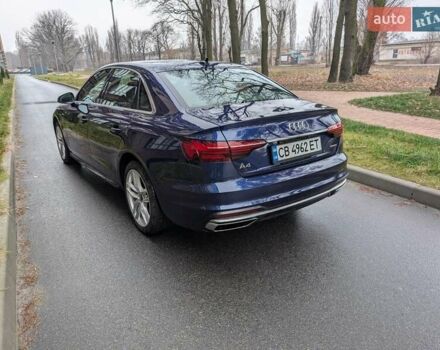 Синий Ауди А4, объемом двигателя 1.98 л и пробегом 83 тыс. км за 30000 $, фото 2 на Automoto.ua