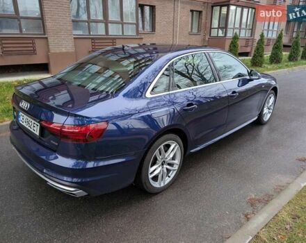 Синий Ауди А4, объемом двигателя 1.98 л и пробегом 83 тыс. км за 30000 $, фото 4 на Automoto.ua