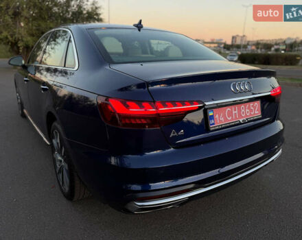 Синий Ауди А4, объемом двигателя 2 л и пробегом 104 тыс. км за 25900 $, фото 25 на Automoto.ua