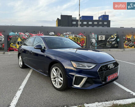 Синій Ауді А4, об'ємом двигуна 2 л та пробігом 82 тис. км за 25000 $, фото 1 на Automoto.ua