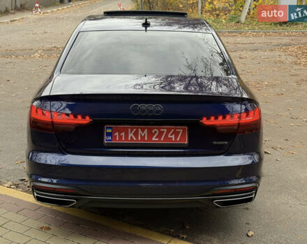 Синий Ауди А4, объемом двигателя 1.98 л и пробегом 80 тыс. км за 30500 $, фото 3 на Automoto.ua