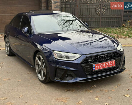 Синий Ауди А4, объемом двигателя 1.98 л и пробегом 80 тыс. км за 30500 $, фото 7 на Automoto.ua