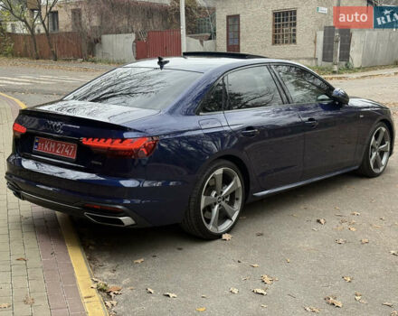 Синий Ауди А4, объемом двигателя 1.98 л и пробегом 80 тыс. км за 30500 $, фото 4 на Automoto.ua