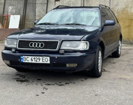 Синий Ауди А4, объемом двигателя 2.5 л и пробегом 400 тыс. км за 2400 $, фото 1 на Automoto.ua