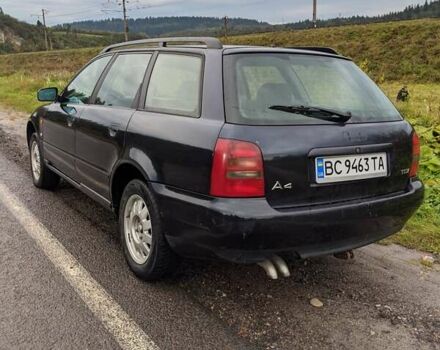 Синий Ауди А4, объемом двигателя 1.9 л и пробегом 425 тыс. км за 3000 $, фото 15 на Automoto.ua