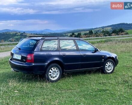 Синий Ауди А4, объемом двигателя 1.9 л и пробегом 425 тыс. км за 2550 $, фото 1 на Automoto.ua