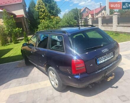 Синий Ауди А4, объемом двигателя 1.9 л и пробегом 450 тыс. км за 2100 $, фото 3 на Automoto.ua