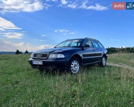 Синий Ауди А4, объемом двигателя 1.9 л и пробегом 425 тыс. км за 2550 $, фото 3 на Automoto.ua