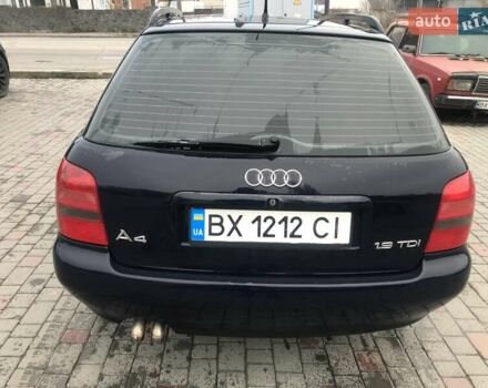 Синій Ауді А4, об'ємом двигуна 1.9 л та пробігом 329 тис. км за 4200 $, фото 23 на Automoto.ua