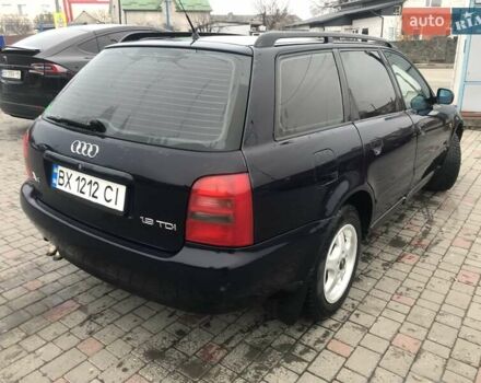 Синій Ауді А4, об'ємом двигуна 1.9 л та пробігом 329 тис. км за 4200 $, фото 22 на Automoto.ua