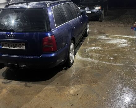 Синий Ауди А4, объемом двигателя 2.5 л и пробегом 3 тыс. км за 2700 $, фото 3 на Automoto.ua