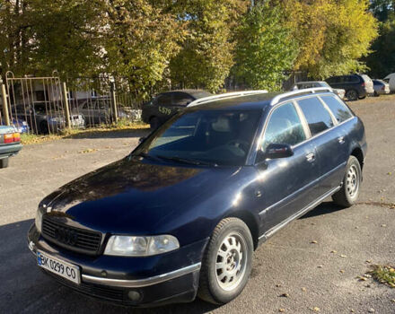 Синий Ауди А4, объемом двигателя 1.9 л и пробегом 476 тыс. км за 3500 $, фото 3 на Automoto.ua